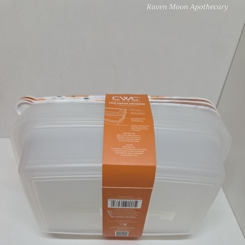 CWC Halloween Pumpkin Food Storage Containers - Picture 2 of 3